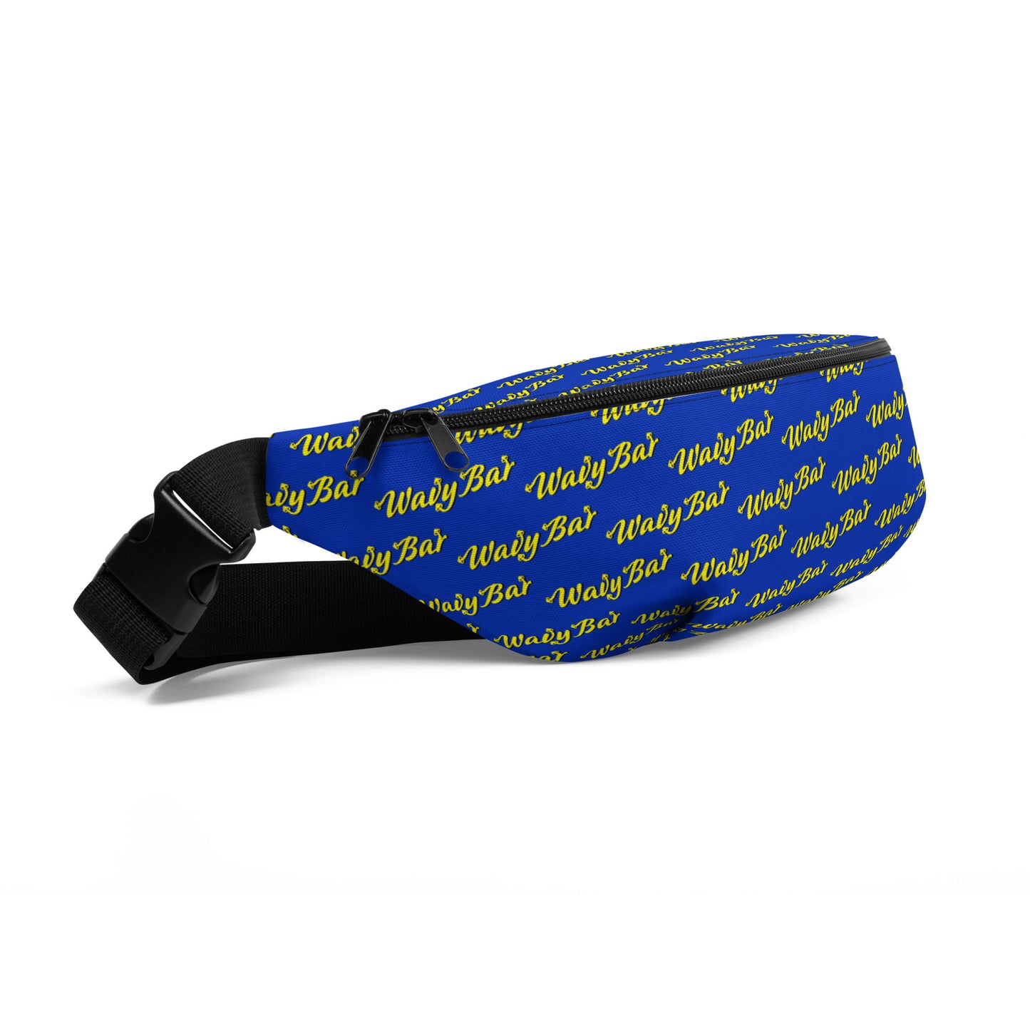 Logo Pattern Fanny Pack - Blue