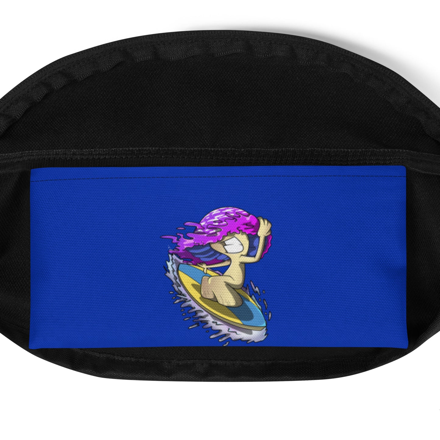 Logo Pattern Fanny Pack - Blue
