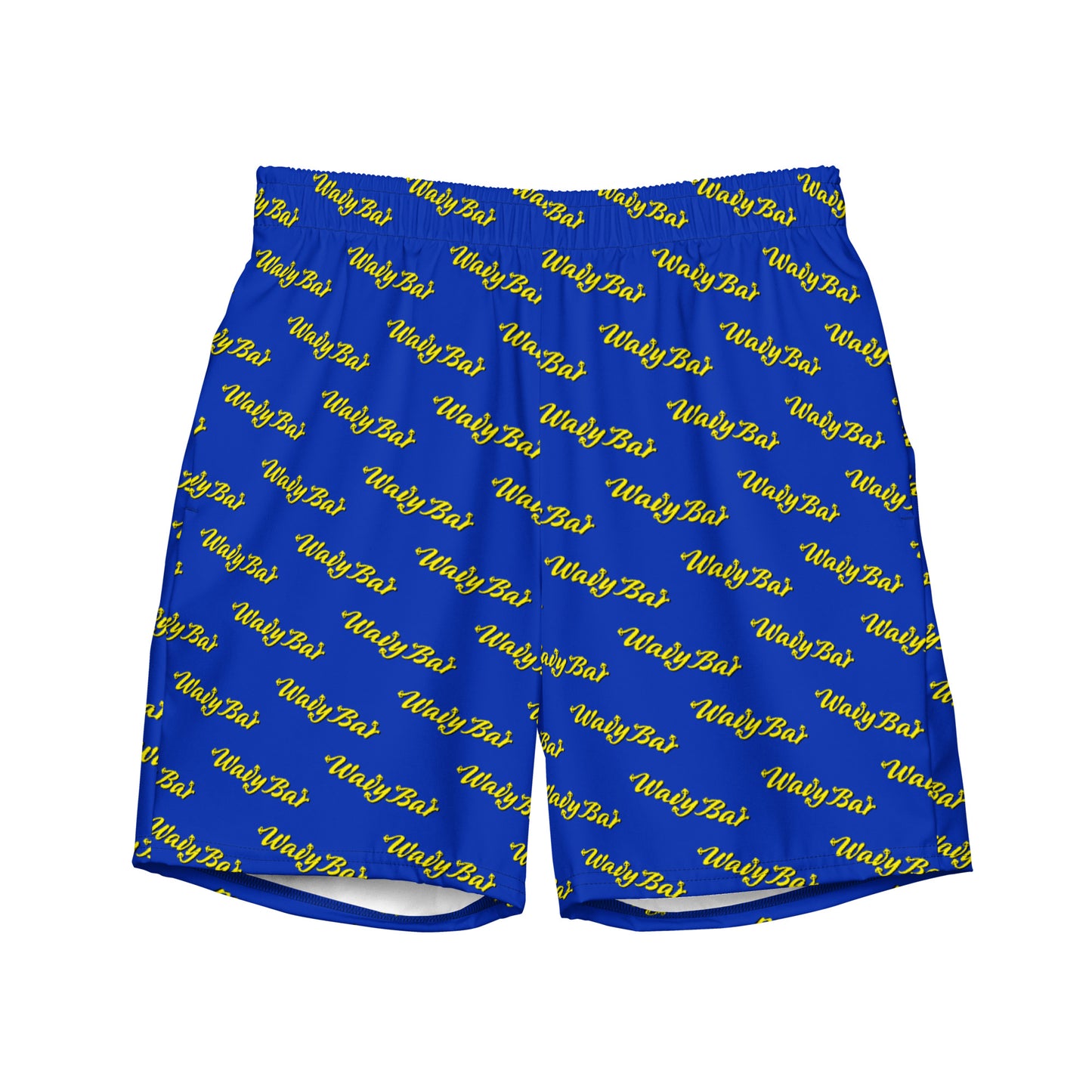 Wavy Bar Men's Swim Trunks