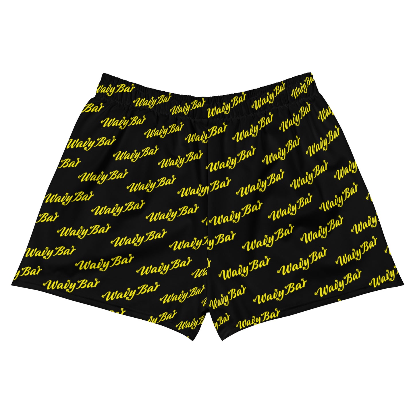 Wavy Print Unisex Athletic Shorts