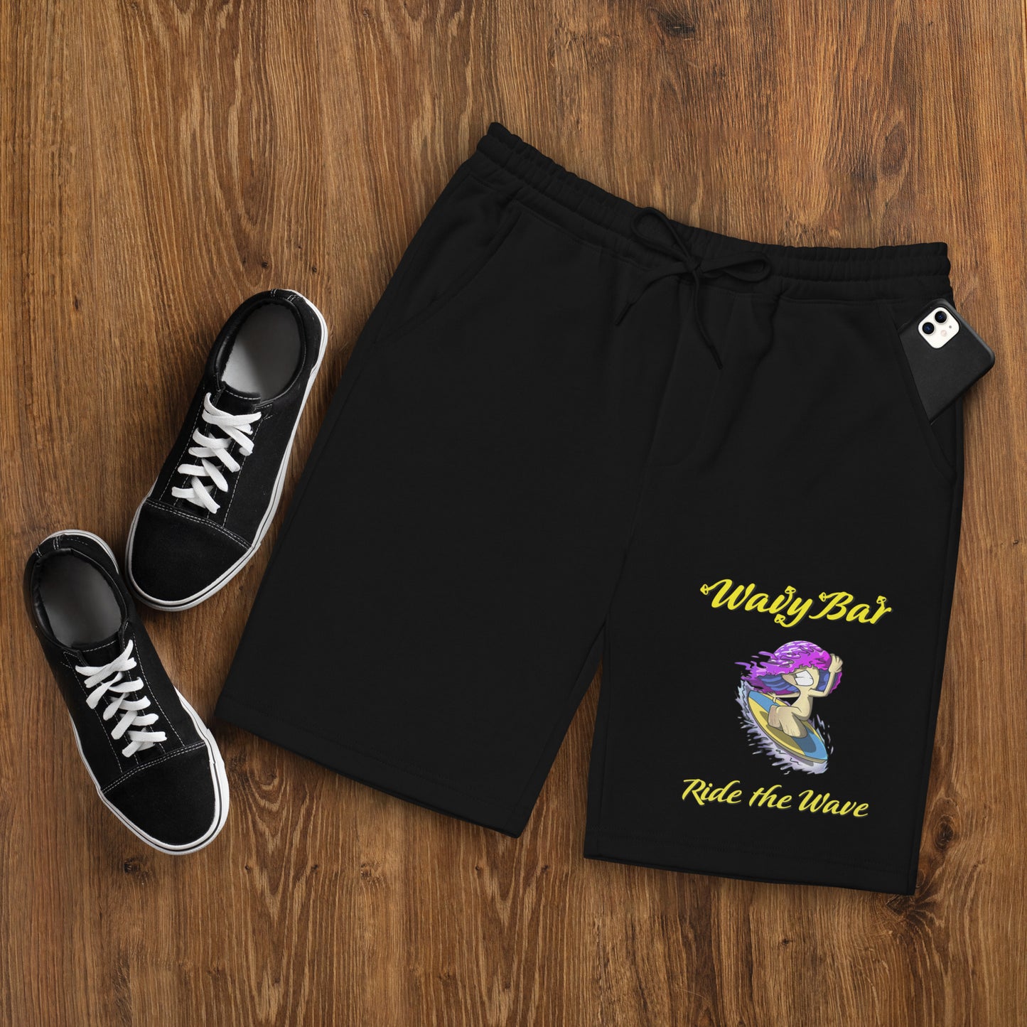 Fleece Shorts - Ride the Wave