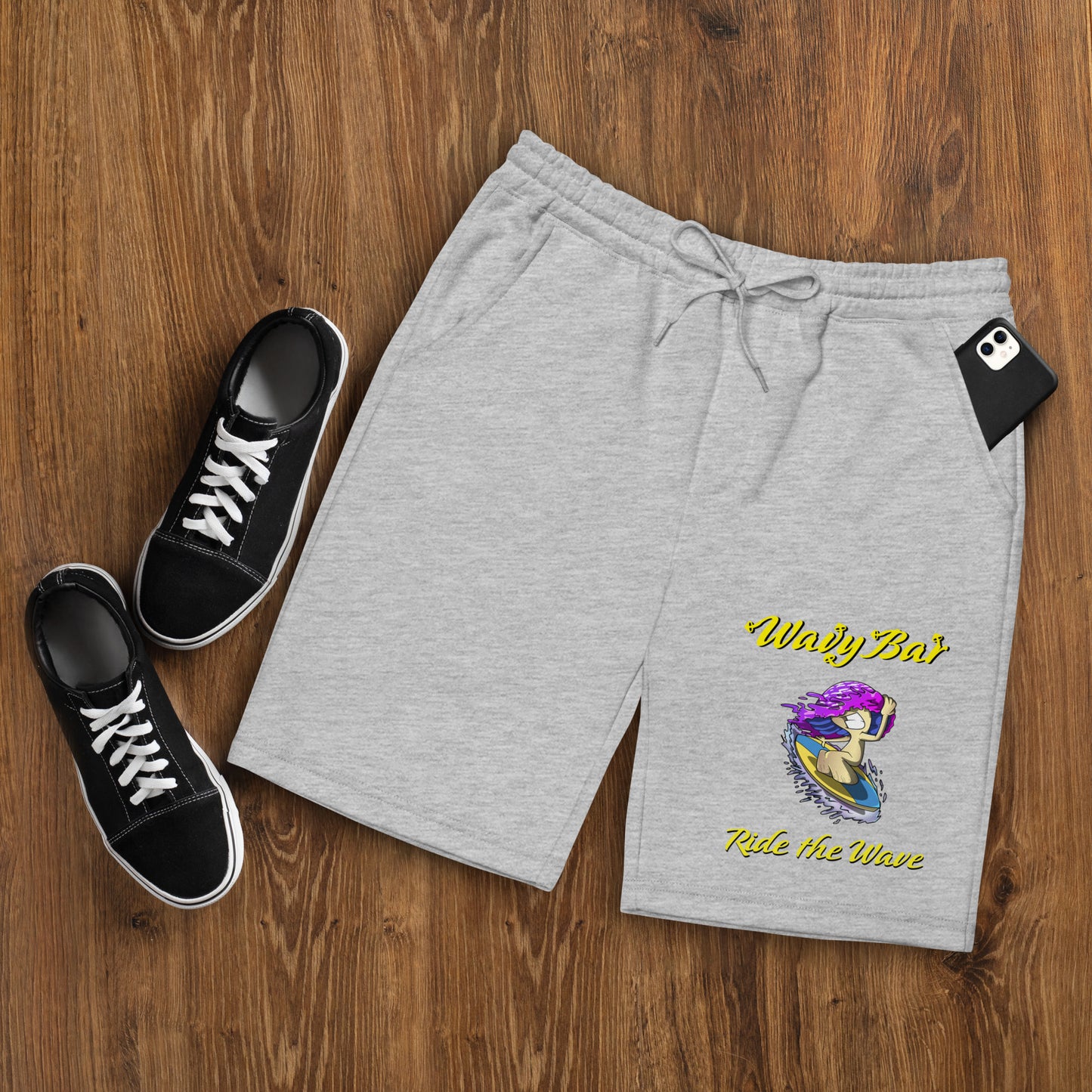 Fleece Shorts - Ride the Wave