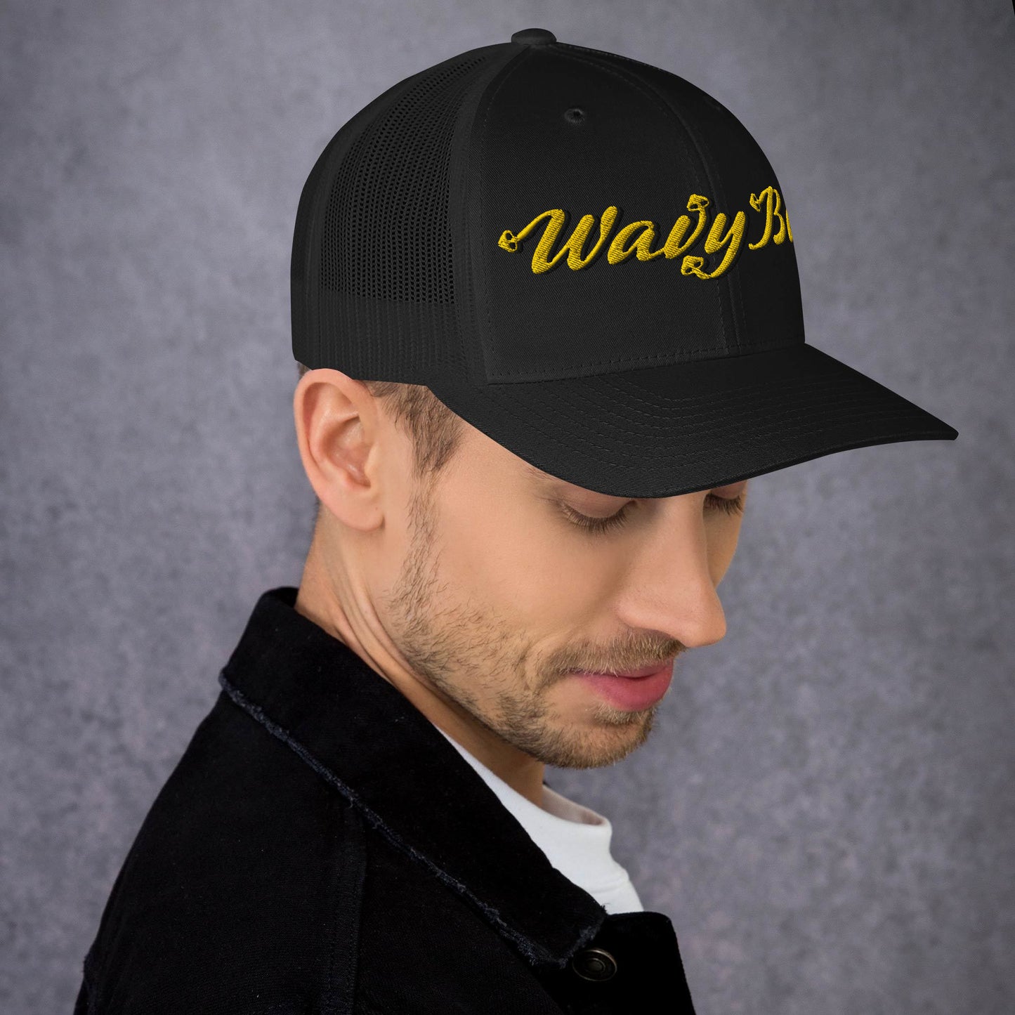 Wavy Logo Trucker Hat