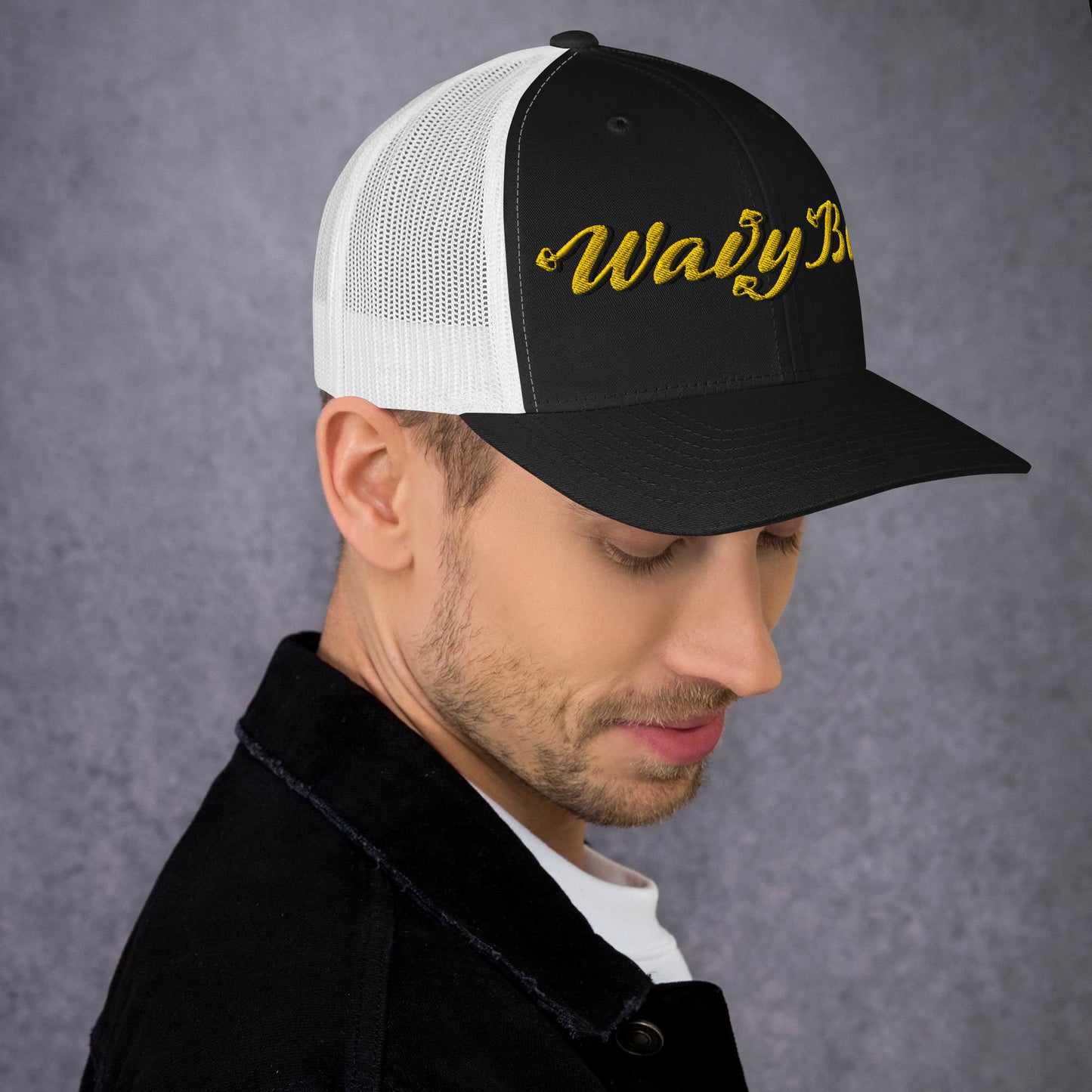 Wavy Logo Trucker Hat