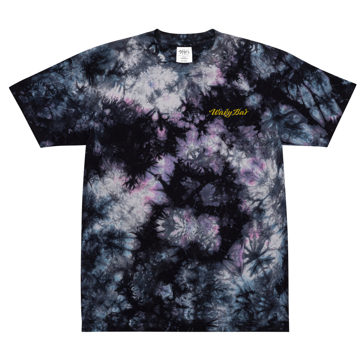 Oversized Wavy Tie-Dye T- Embroidered – Wavy Wear